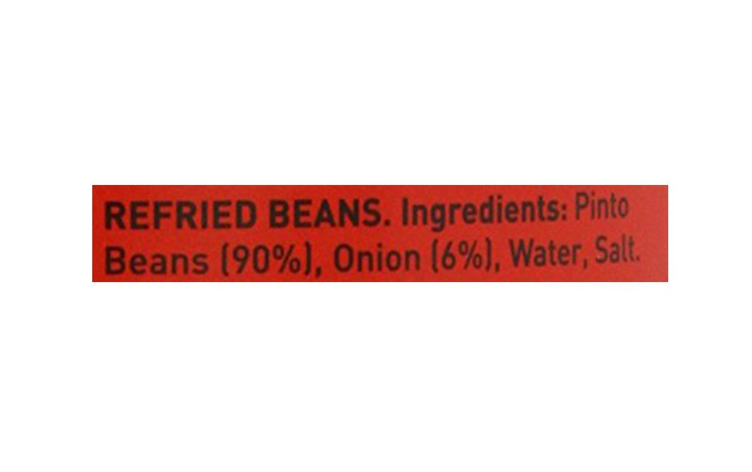 Mexican Discovery Refried Beans - Mild   Tin  415 grams